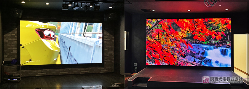 大型LEDビジョン 施工事例2